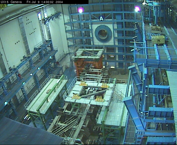 Live Webcam of the ATLAS Cavern