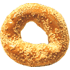 sesame seed bagel