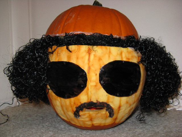Qaddafi pumpkin