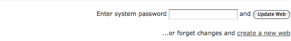 Enter System Password