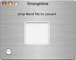 Strangelove.app accepts Word files